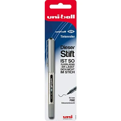 Afbeelding van uni ball 148998 rollerball Eye UB 157, fijn, 0,4 mm, blisterkaart, zwart, 1 stuk