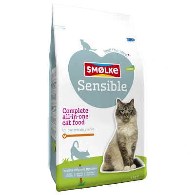Afbeelding van Smolke Sensible Complete All In One Kip Kattenvoer 4 kg