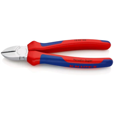 Afbeelding van Knipex 70 05 180 zijsnijtang verchroomd/comfort mm