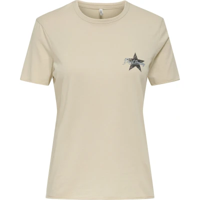 Afbeelding van ONLY ONLLUCY LIFE REG S/S TOP BOX JRS Dames T shirts