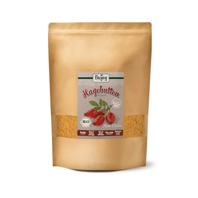 Afbeelding van Biojoy BIO Rozenbottelpoeder (1.5 kg), Hele Rozenbottel Zacht Gemalen, ideaal voor smoothies (Rosa Canina)