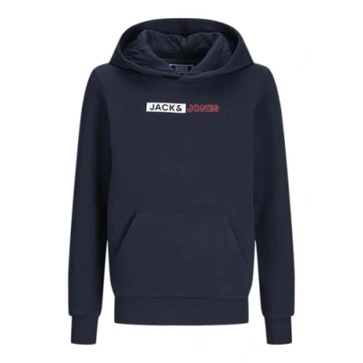 Afbeelding van JACK &amp; JONES JUNIOR hoodie JJEPLAYER met logo donkerblauw
