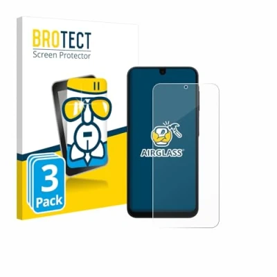 Afbeelding van BROTECT Screenprotector voor Samsung Galaxy A16 5G Folie Beschermfolie Beschermglas transparant (3 Stuks)