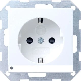 Afbeelding van Gira wcd schakelmat 55 kunstst wit inb uitv ra ip ip20 417003