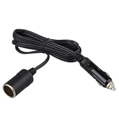 Afbeelding van Futheda Auto Sigarettenaansteker Verlengkabel, 12V 24V 10A Mannelijke Vrouwelijke Adapter Plug Socket DC Voeding Draad Lood Autolader Verlengkabel 3 m