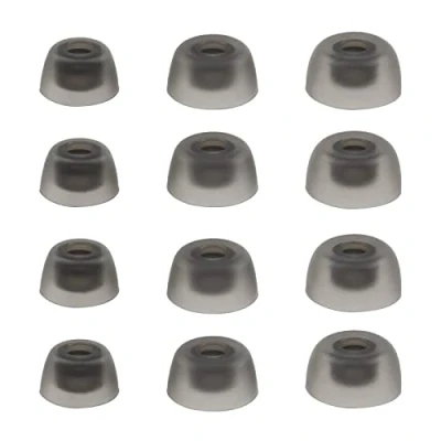 Afbeelding van EMSea 6 paar siliconen oordopjes tips vervanging in ear compatibel met Jabra Elite 75t/65t/ Active/Sport Evolve draadloze hoofdtelefoon S M L