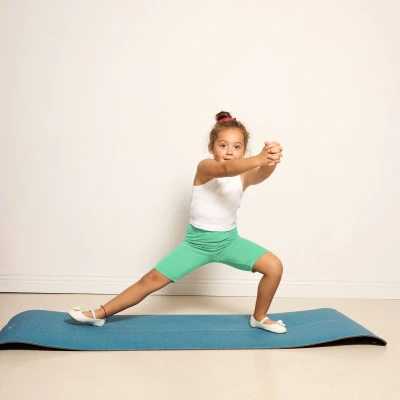 Afbeelding van Merry Style MS MS10 132 LE Meisjes Leggings Sport Vrijetijdsbroek Kort Viscose Sporbroek Yogabroek Munt 116