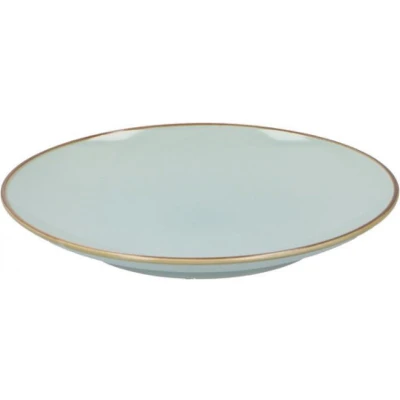 Afbeelding van Non branded Dinerbord 26 X 3 Cm Keramiek Mintblauw