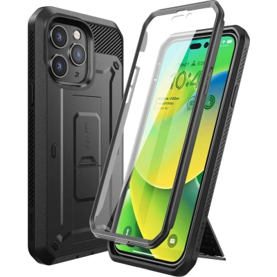 Afbeelding van Supcase iPhone 14 Pro Unicorn Beetle Case (black)