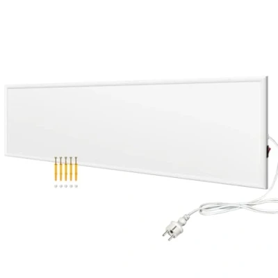 Afbeelding van EVOKOR Infraroodverwarming 350 W, infrarood verwarming verwarmingspaneel radiator wandmontage met oververhittingsbeveiliging, wandverwarming elektrisch, elektrische