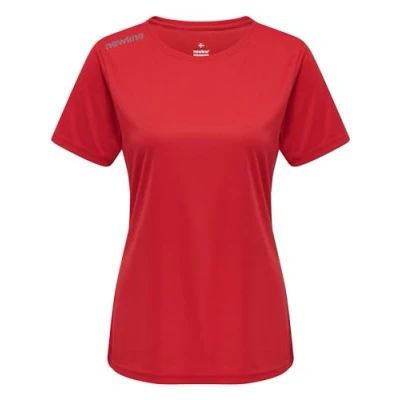 Afbeelding van Newline CORE Function Tshirt print, Dames, Maat: XS, Tango red
