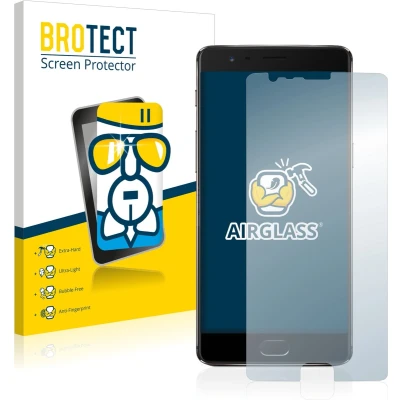 Afbeelding van BROTECT Glas Screen Protector voor OnePlus 3T Schermbeschermer [9H Hardheid, Beschermglas Folie niet Gehard Glas]