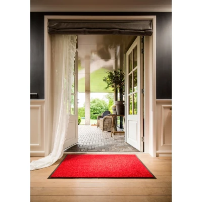 Afbeelding van Wasbare deurmat Presto Rood 60x90cm Hamat