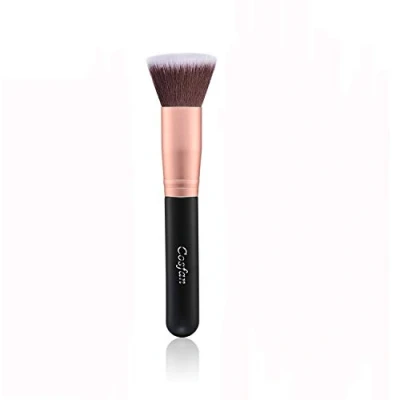 Afbeelding van Kabuki Professionele foundationkwast voor gezichtsmake up, perfect het mengen van vloeistof, crème of cosmetisch poeder, onberispelijk, polijsten, gestippeld, concealer