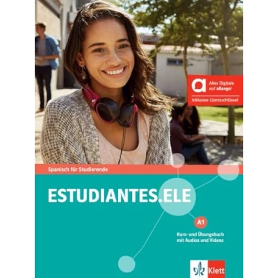 Afbeelding van Estudiantes.ELE A1 Hybride Ausgabe allango: Spanisch für Studierende. Kurs und Übungsbuch mit Audios Videos inklusive Lizenzschlüssel allango (24 Monate)
