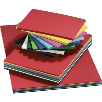 Afbeelding van Karton 160 grams, 500 vel 10 kleuren assorti
