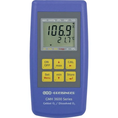 Afbeelding van Greisinger GMH 3611 L04 Zuurstofmeter O₂ concentratie, verzadiging, Druk