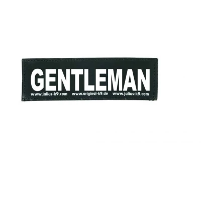 Afbeelding van Julius K9 Tekstlabel Gentleman klein