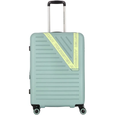 Afbeelding van American Tourister Dynabelt Spinner 66/24 Exp TSA misty green Harde Koffer