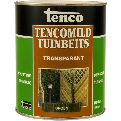 Afbeelding van Tenco Tencomild Tuinbeits Transparant 1 ltr groen Buiten onderhoud