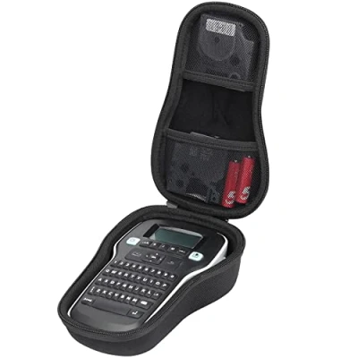 Afbeelding van Khanka Hard Case voor Dymo S0946320/S0968960 Label Manager 160/280 Handheld Maker Mesh Pocket Cassette/Batterij