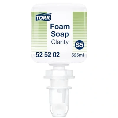 Afbeelding van Tork 525202 Zuivere Mini Schuimhandzeep Premium Transparant 525ml S5