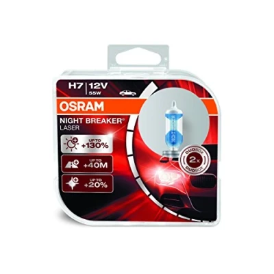 Afbeelding van Osram 64210NBL HCB Night Breaker Laser H7 halogeen koplamp, 12V, duobox (2 stuks)