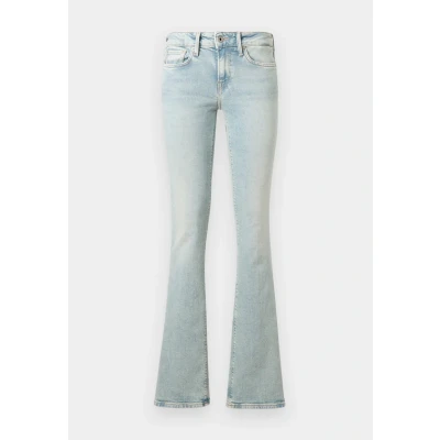 Afbeelding van Pepe Jeans Piccadilly Bootcut jeans, Dames, Maat: 24x32, Denim