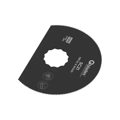Afbeelding van Qblades SC21 80mm multitool HSS zaagblad Hout en Metaal (Supercut)