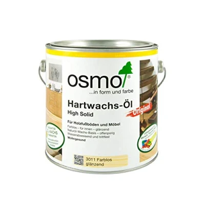 Afbeelding van Osmo Hardwax Olie Original 3011 Kleurloos Glanzend 0.75 Liter Binnenhout Houtolie Vloerolie