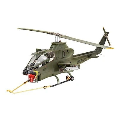 Afbeelding van 1:32 Revell 03821 Bell AH 1G Cobra Heli Plastic Modelbouwpakket