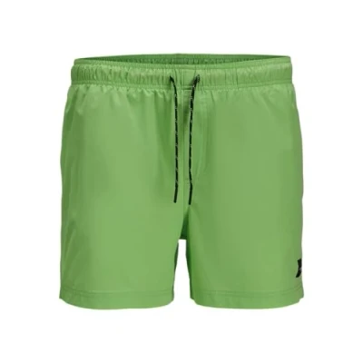 Afbeelding van Jack &amp; Jones Jpstmaui Solid Zwemshorts, Heren, Maat: Small, Summer green