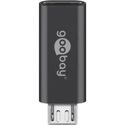 Afbeelding van USB C naar micro B adapter Goobay