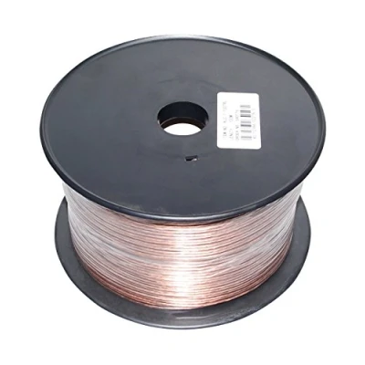 Afbeelding van Luidspreker kabel (CCA) 2x 0,75mm² / transparant 100 meter