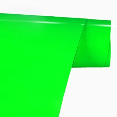 Afbeelding van FORBELL Plotterfolie textiel, 30,5 cm x 3 m, strijktransferfolie (neon groen)