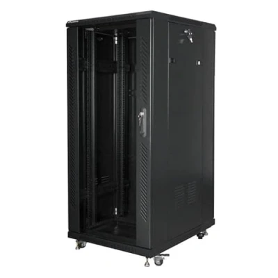 Afbeelding van LANBERG Free Standing 19 kastrek, 27 U, 600 x 800 cm, zwart (FF01 6827 12BL)