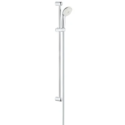 Afbeelding van Grohe Tempesta 100, douche en douchesystemen douchestangset, 3 straalsoorten, chroom, 27796001