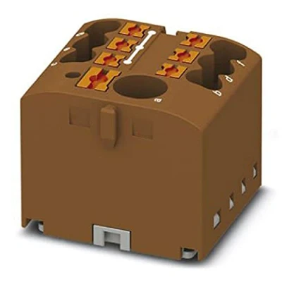 Afbeelding van Phoenix Contact 3273340 Verdeelblok 25.2 mm Spanveer Bruin 10 stuk(s)