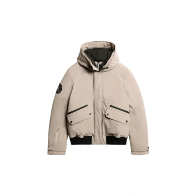Afbeelding van Superdry Mannen Gewatteerd City Bomberjack Beige Grootte: XL