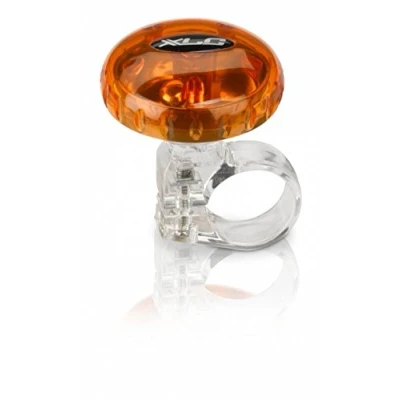 Afbeelding van XLC Kinderfietsbel DD M12 diameter 36 mm, oranje, 3,6 x 4 cm