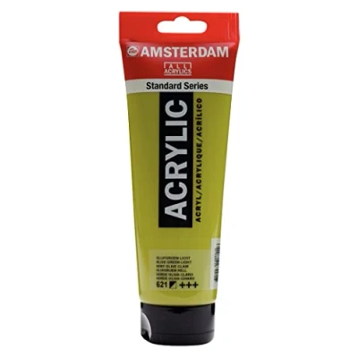 Afbeelding van Acrylverf 621 Olijfgroen Licht Amsterdam 250 ml