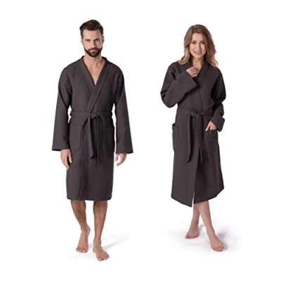 Afbeelding van möve Lichtgewicht kimono, zachte piquée, wafelpatroon, maat XL, gemaakt van 100% katoen, in katoen