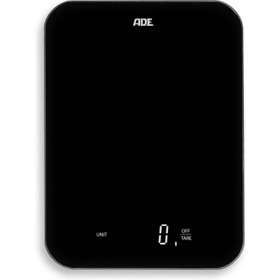 Afbeelding van ADE Oplaadbare digitale keukenweegschaal zonder batterij tot 15 kg in stappen van 1 gram incl. USB kabel milieuvriendelijk en duurzaam plasticvrije verpakking