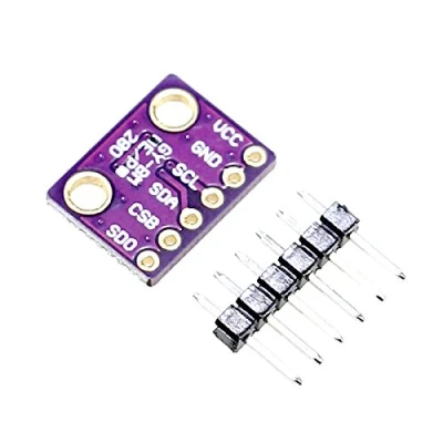 Afbeelding van BMP280 barometerdruk + temperatuursensor, gekalibreerde barometer/hoogtemeter, I2C, SPI voor Arduino en Raspberry Pi