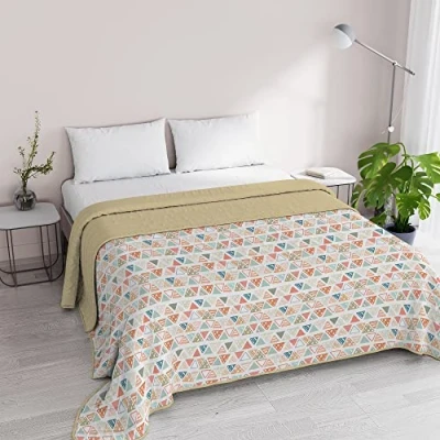 Afbeelding van Italian Bed Linen Zomerquilt FANTASY, Microfiber, Dubbel 260x270cm, Anders
