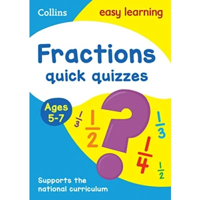 Afbeelding van Fractions Quick Quizzes: Ages 5 7: Ideal for Home Learning