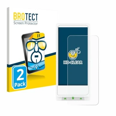 Afbeelding van BROTECT Screenprotector voor Clover Flex Pocket Folie Beschermfolie transparant (2 Stuks)