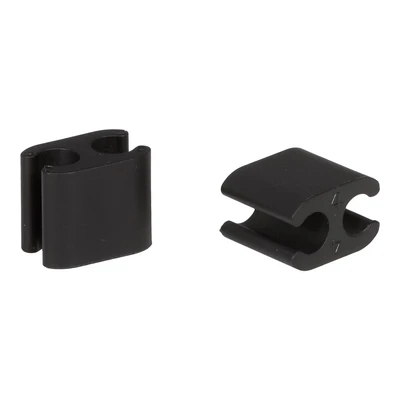 Afbeelding van Elvedes Kabelclips Duo PVC 4,1 mm + 5,0 zwart (50 stuks)