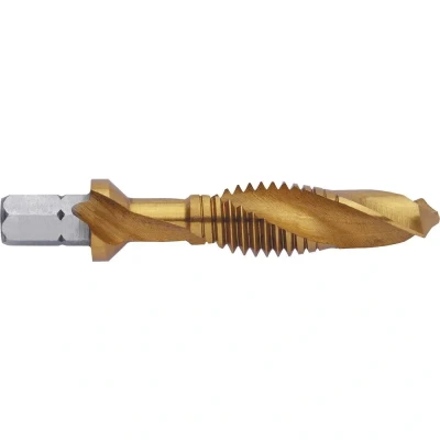 Afbeelding van Exact 5922 Combinatietapboor Metrisch M4 0.7 mm Rechtssnijdend DIN 3126 HSS 1 stuk(s)