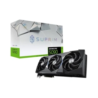Afbeelding van MSI GeForce RTX 5090 32G SUPRIM SOC grafische kaart 1x HDMI, 3x DisplayPort